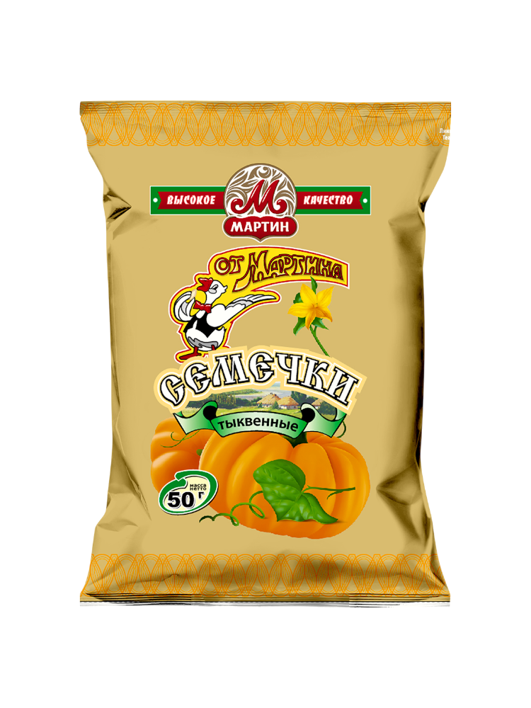 СЕМЕЧКИ МАРТИН 50Г ТЫКВЕННЫЕ